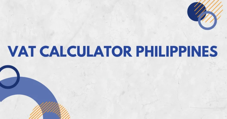 VAT Calculator Philippines