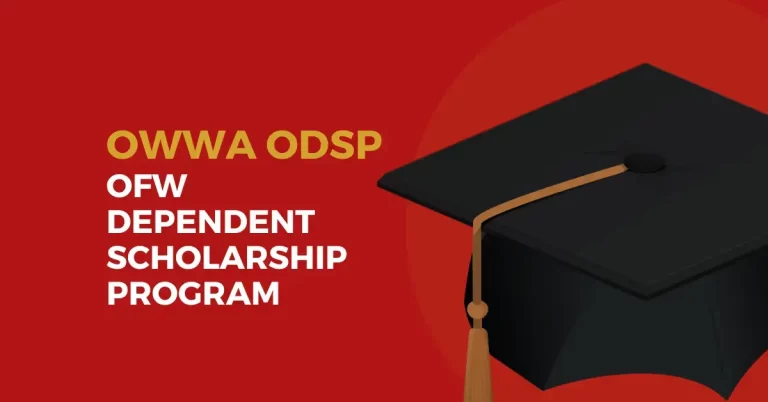 OWWA ODSP – OFW Dependent Scholarship Program