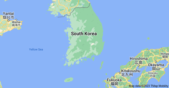 Google Map Location korea