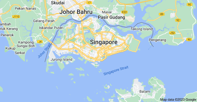 Google Map Location singapur