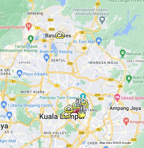 Google Map Location Kuala Lumpur