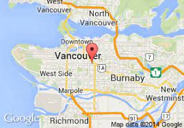 Google Map Location Vancouver: