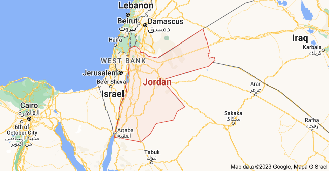 Google Map Location jordan