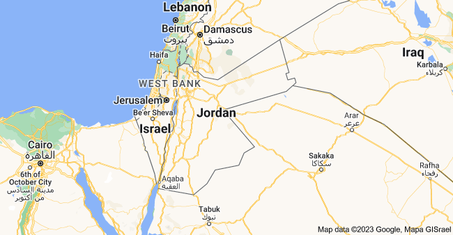 Google Map Location jordon