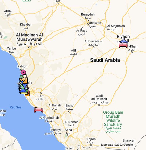 Google Map Location Jeddah