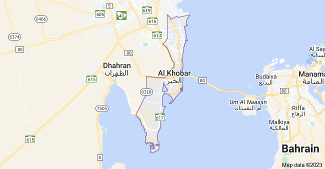 Google Map Location khobar